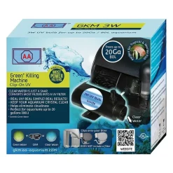 AA - Stérilisateur AA-UV 3W pour aquarium jusqu'à 80 litres