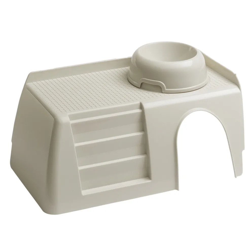 Accessoires rongeurs ferplast pub 3253 maisonnette en plastique pour lapins cochons d’inde