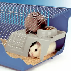 Accessoires rongeurs ferplast pub 3253 maisonnette en plastique pour lapins cochons d’inde