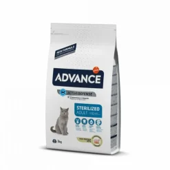 ADVANCE - Croquettes chat adult sterilized dinde - advance 10 kg