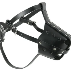 ANIMALLPARADISE - Muselière en cuir pour rottweiler pour chien.