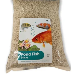 ANIMALLPARADISE - Nourriture poisson d'étang, sticks -1,2 kg. 15 litres