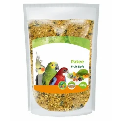 ANIMALLPARADISE - Pâtée soft aux fruits 700 g aliment complémentaire pour oiseaux