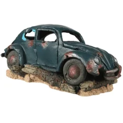 AQUA D'ELLA - Voiture d'aquarium beetle 34,5x16,9x13,5 cm polyrésine