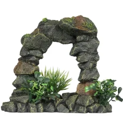 AQUA D'ELLA - Voûte d'aquarium 19x8x16 cm polyrésine