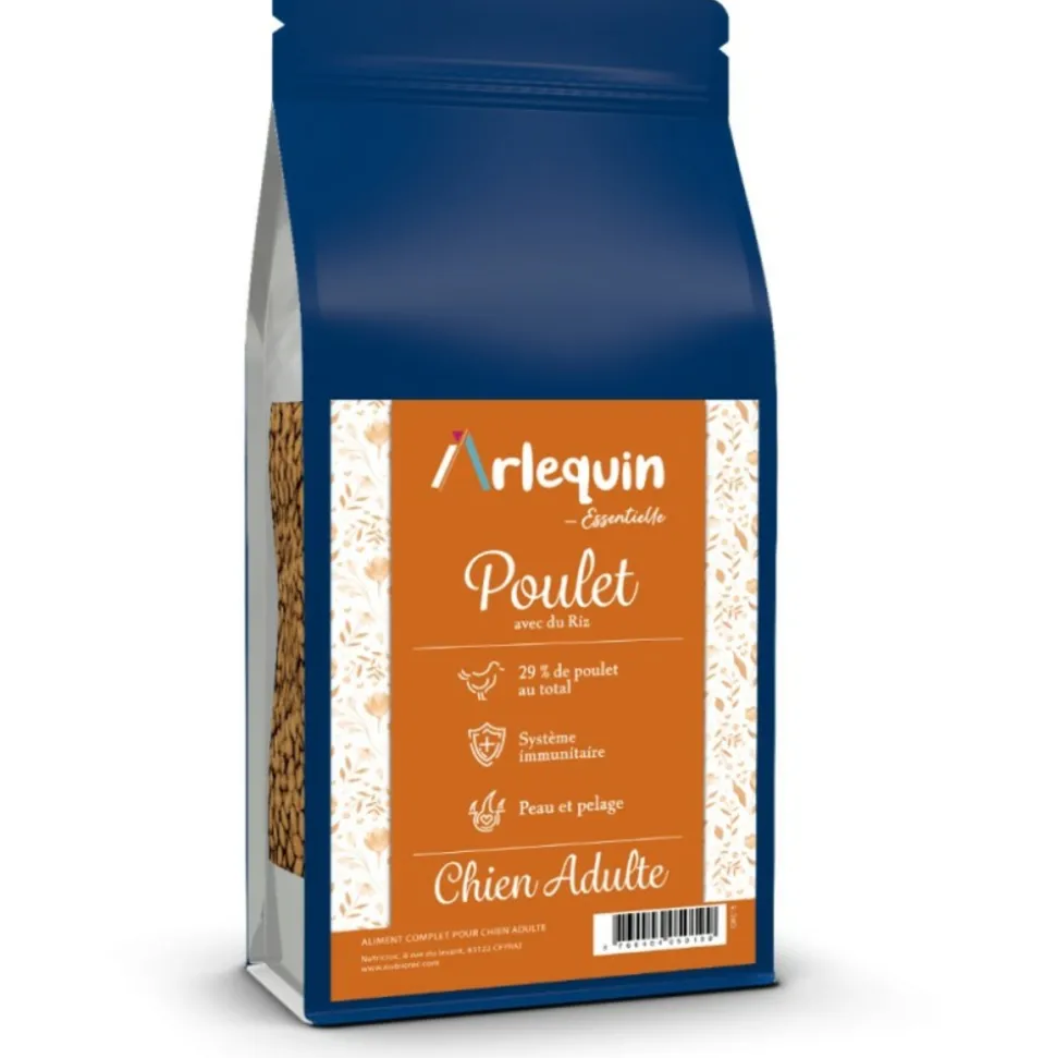 ARLEQUIN ESSENTIELLE - Croquette chien arlequin essentielle poulet 15 kg