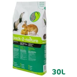 BACK 2 NATURE - Litire papier rongeur 10l