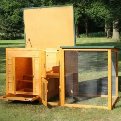 BB LOISIR - Poulailler pour jardin exteieure 5 poules r 150 x 80 x 68 cm - modele 147 flexi standard