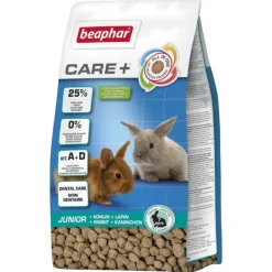 BEAPHAR - Aliment lapin junior - care + - beaphar 1,5 kg