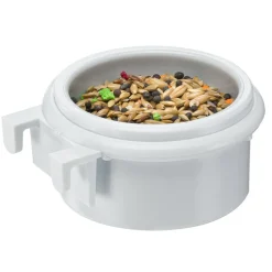 Bol pour oiseaux domestiques crema 1, mangeoire canaries, oiseaux exotiques, plastique, couleurs mixtes