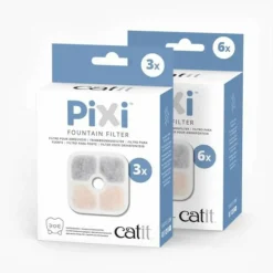 CAT IT - Catit 3 filtres pour fontaine a eau pixi