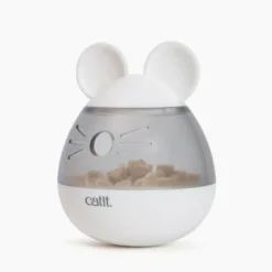 CAT IT - Distributeur de friandises pour chat - catit - pixi - design oreilles de souris - blanc
