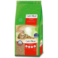 CAT'S BEST - Litière végétale agglomérante pour chat Cat's Best-17,2 kg