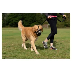 COMPANY OF ANIMALS - Muselière baskerville ultra noir (5 x 22 cm)