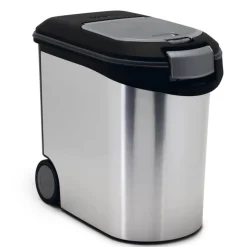 CURVER - Récipient d'aliments pour animaux 12 kg 35 l argenté