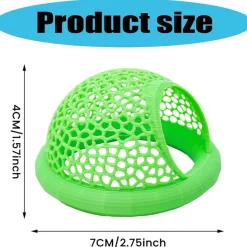 DOWNYPAWS - Abri flottant naturel pour poisson d'aquarium