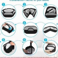 DOWNYPAWS - Amovible tunnel pour chat