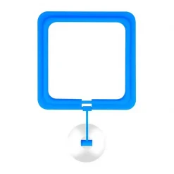 DOWNYPAWS - Anneau d'alimentation flottant pour aquarium - anti - dispersion, pour petits poissons tropicaux