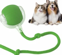 DOWNYPAWS - Balle jouet électrique à mouvement bionique pour chat, stimule l'instinct de chasse