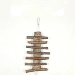 DOWNYPAWS - Boucles de bois de pomme pour rongeurs, snacks et jouets de mastication