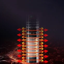 DOWNYPAWS - Chauffage aquarium mini usb - protection surchauffe