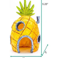 DOWNYPAWS - Décoration d'aquarium-maisonl'ananas-forme d'ananas
