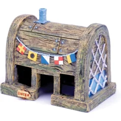 DOWNYPAWS - Décoration d'aquarium-décoration d'aquariumbob l'éponge-ensemble 3 pièces