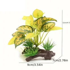 DOWNYPAWS - Décoration D'aquarium : Plantes Aquatiques Artificielles Plantes En Bois - 3 Articles Seront Envoyés Au Hasard Après L'achat