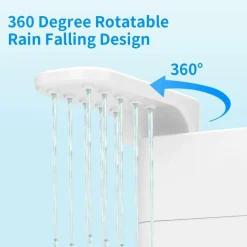 DOWNYPAWS - Filtre pour aquarium d'eau peu profonde pour tortues à faible niveau d'eau