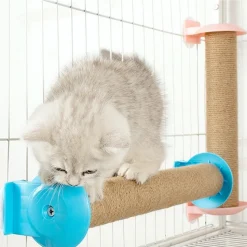 DOWNYPAWS - Griffoir pour chat -40cm-peut être fixé dans la cage