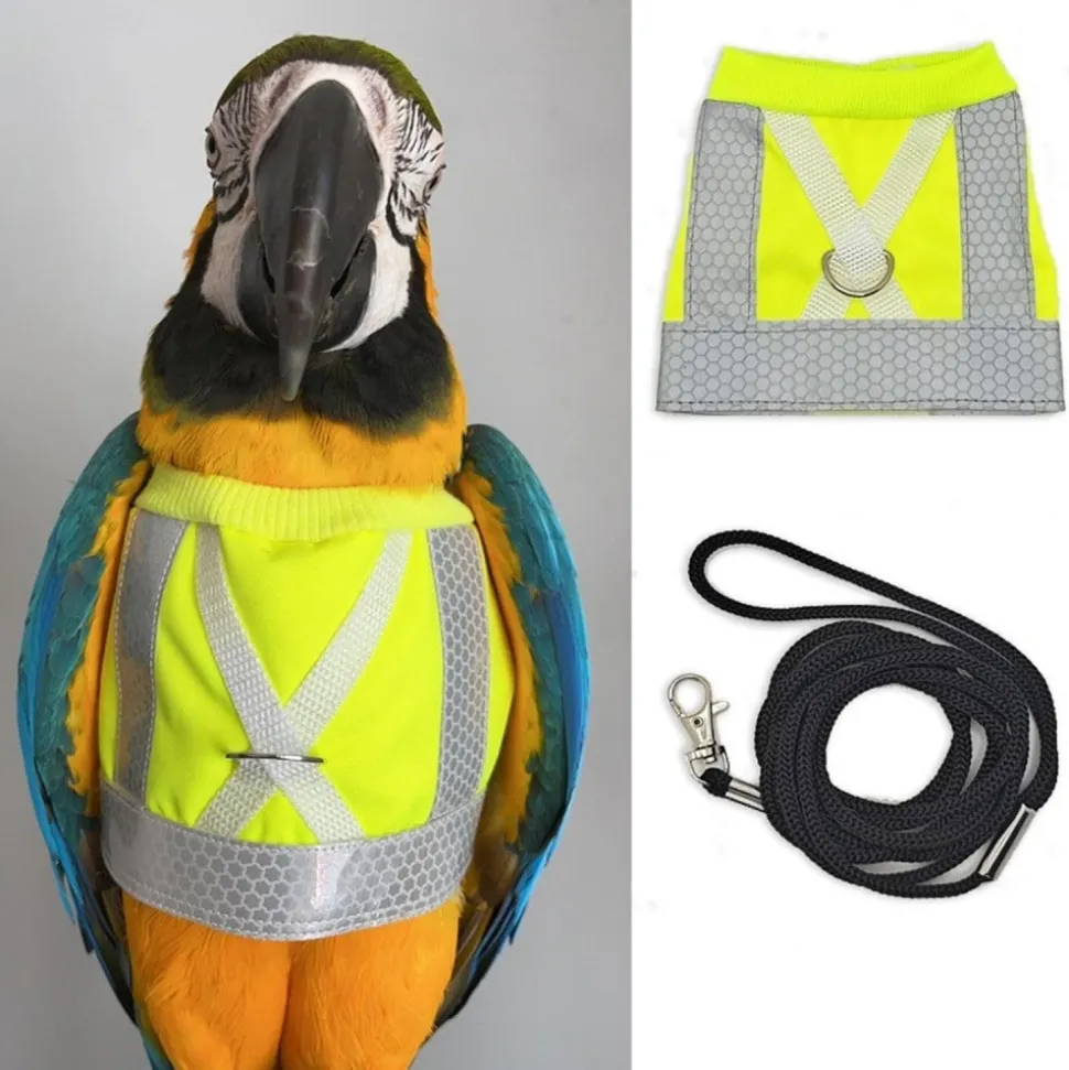DOWNYPAWS - Harnais - réfléchissant, pour vol et voyage en sécurité m