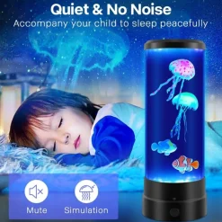 DOWNYPAWS - Lampe à poissons bulles led - multicolore usb