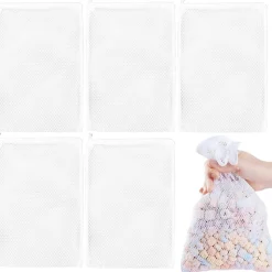 DOWNYPAWS - Sacs filtrants réutilisables pour aquarium - 5x mailles fines