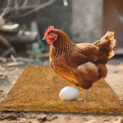 DOWNYPAWS - Tapis en fibre de noix de coco pour nid d'oiseau et animal de compagnie 30*30cm 5 pièces