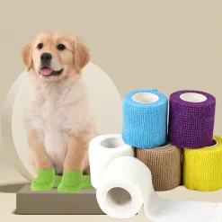 DTOPBUYAGE - Adhésif pour pattes de chien dtopbuyage pour tous les chiens