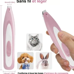 DTOPBUYAGE - Dtopbuyage tondeuse pour chien rasoir pour chiens chat faible bruit