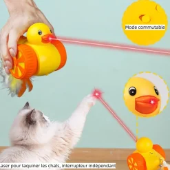 DTOPBUYAGE - Jouet laser intelligent pour chat et canard dtopbuyage