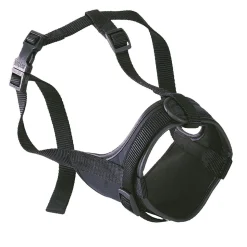 FERPLAST - Muselière Safe boxer en nylon noir. Tour de cou : 50 à 80 cm
