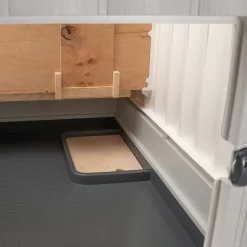 Ferplast cage lapin grand lodge 120 plus, clapier extérieur 2 étages, lapins, cochons d'inde, enclos pour lapins animaux