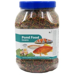 FLAMINGO - Nourriture poisson d'étang, en granulat 2 litres,