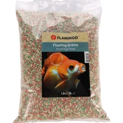 FLAMINGO - Nourriture poisson d'étang, en granulat -15 litres 1.6 kg