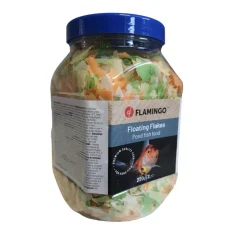 FLAMINGO - Nourriture poisson d'étang en flocons 2 litres soit 220g