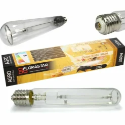 FLORASTAR - Ampoule hps 250w double spectre