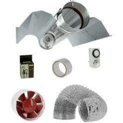 FLORASTAR - Kit bat cooltube 125mm + extracteur 190m3/h