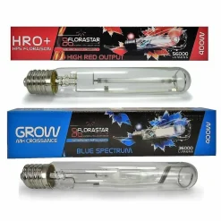 FLORASTAR - Pack ampoules 400w mh + hps