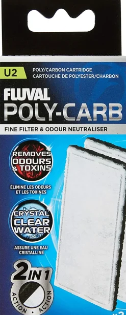 FLUVAL - Cartouche en polycarbonate u2 filtre intérieur aquariophilie