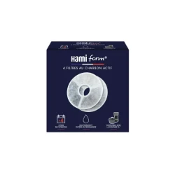 HAMI FORM - 4 filtres au charbon actif, pour fontaine 2L