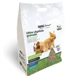 HAMI FORM - Litière végétal granulés pour rongeur 18L