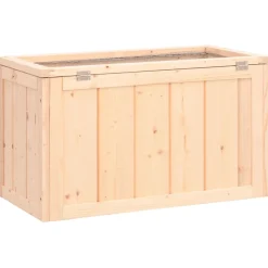 HELLOSHOP26 - Cage à hamster 60 x 30 x 35 cm bois massif de sapin marron