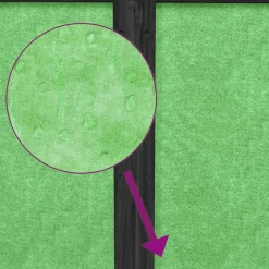 HELLOSHOP26 - Clapier 144 x 123 x 67,5 cm bois de pin massif gris